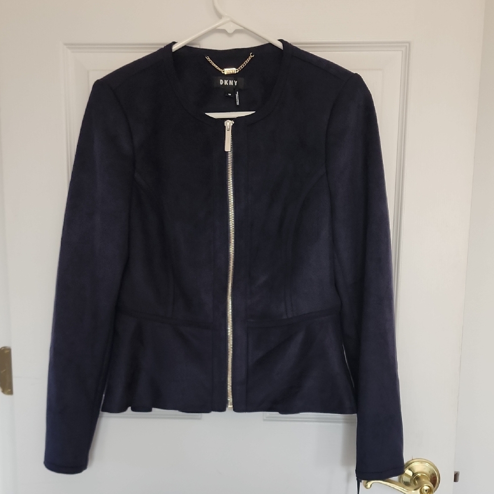 DKNY Women's Navy Blue Blazer